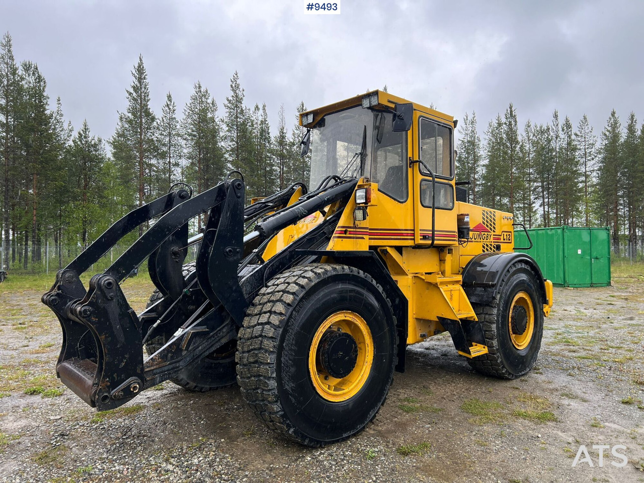 Ljungby L14 Wheel loader (VIDEO) - Riteņu iekrāvējs: foto 1 Ljungby L14 Wheel loader (VIDEO) - Riteņu iekrāvējs: foto 1
