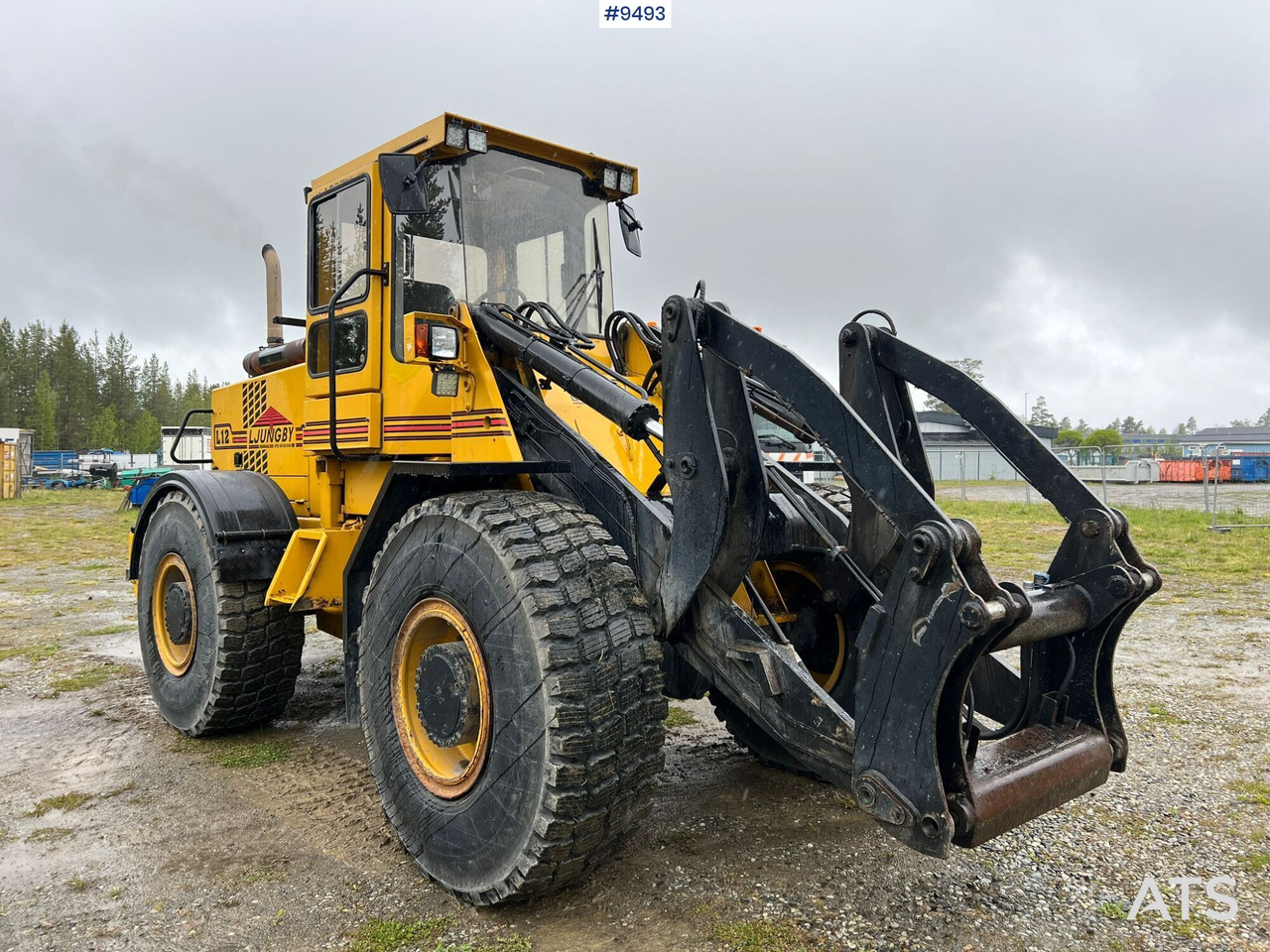 Ljungby L14 Wheel loader (VIDEO) - Riteņu iekrāvējs: foto 2 Ljungby L14 Wheel loader (VIDEO) - Riteņu iekrāvējs: foto 2