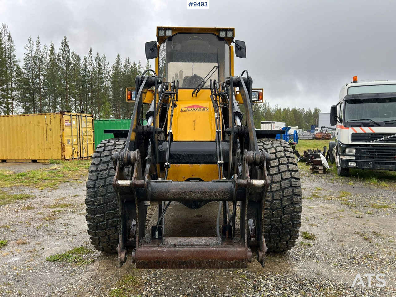 Ljungby L14 Wheel loader (VIDEO) - Riteņu iekrāvējs: foto 5 Ljungby L14 Wheel loader (VIDEO) - Riteņu iekrāvējs: foto 5