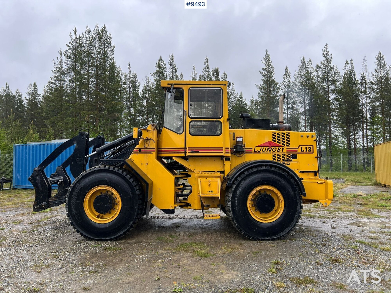 Ljungby L14 Wheel loader (VIDEO) - Riteņu iekrāvējs: foto 3 Ljungby L14 Wheel loader (VIDEO) - Riteņu iekrāvējs: foto 3