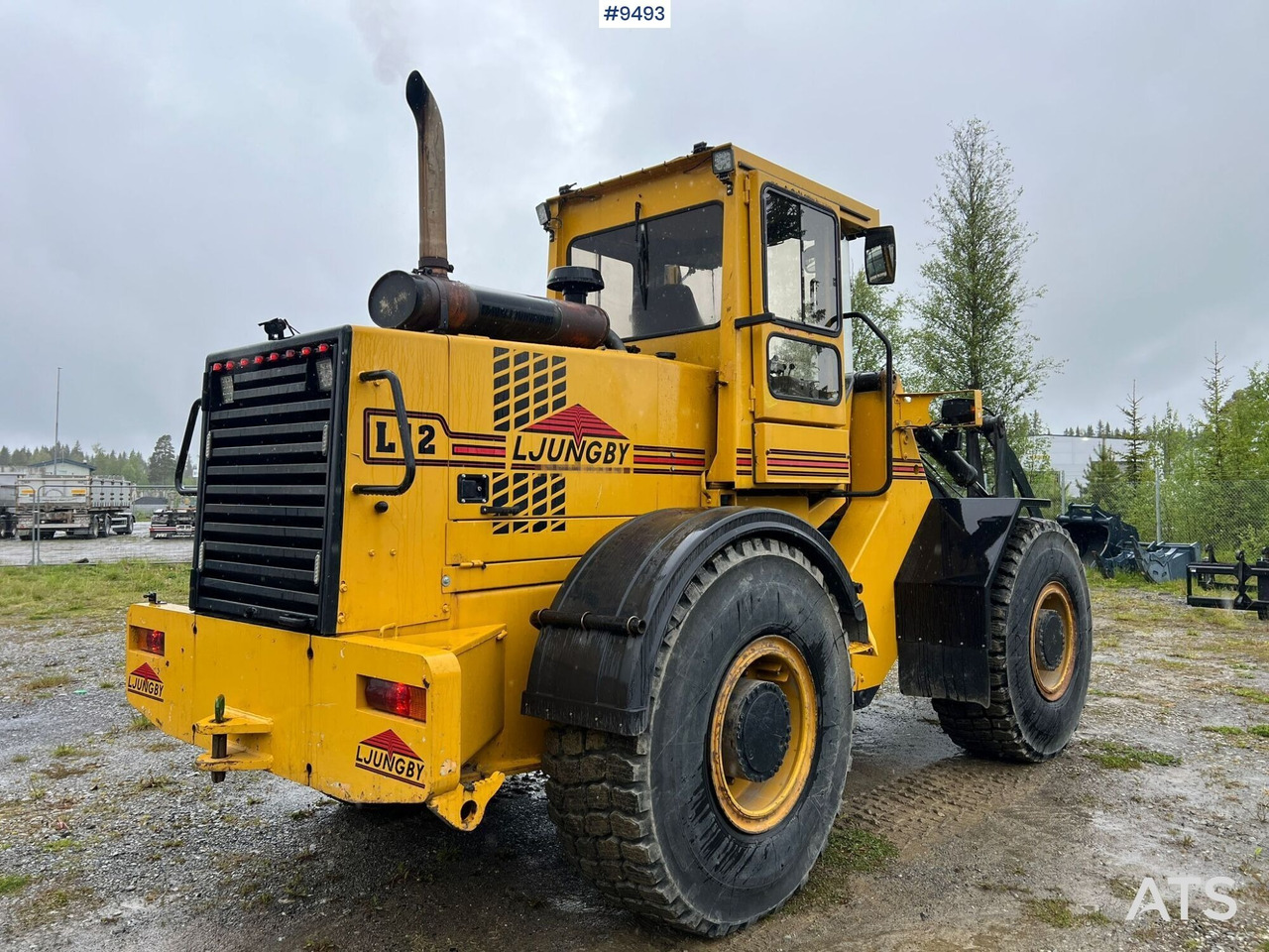 Ljungby L14 Wheel loader (VIDEO) - Riteņu iekrāvējs: foto 4 Ljungby L14 Wheel loader (VIDEO) - Riteņu iekrāvējs: foto 4
