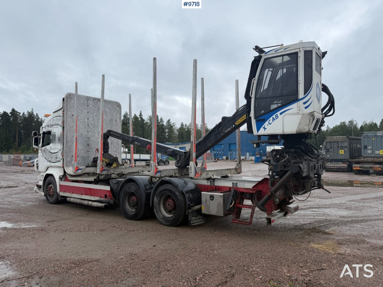 Log truck Scania R520 with crane - Kokvedējs, Kravas auto ar manipulatoru: foto 3 Log truck Scania R520 with crane - Kokvedējs, Kravas auto ar manipulatoru: foto 3