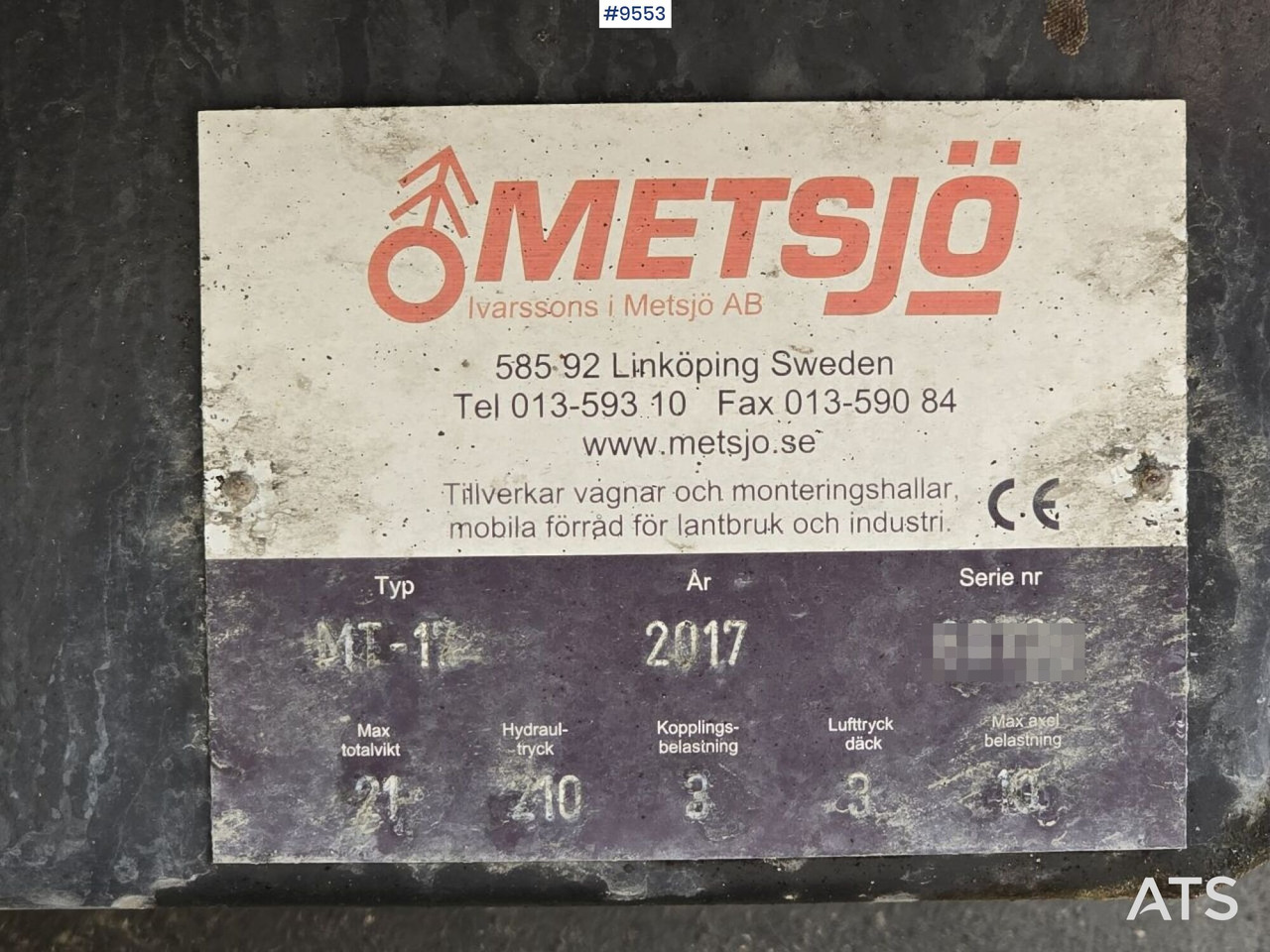 Piekabe autovedējs Machine trailer Metsjö: foto 19