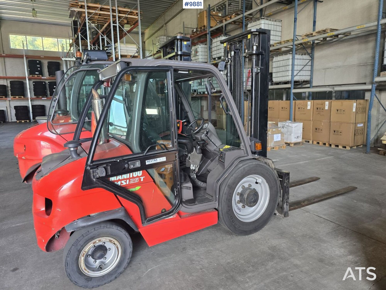 Manitou diesel truck - Dīzeļiekrāvējs: foto 1 Manitou diesel truck - Dīzeļiekrāvējs: foto 1