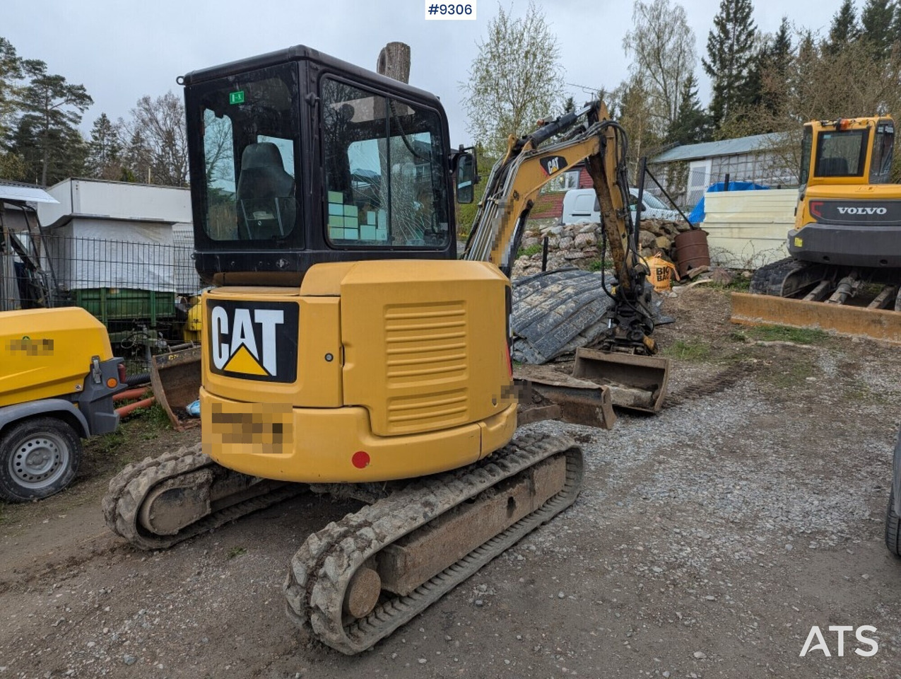 Mini excavator Cat 303.5E CR with tiltrotator and attachments (See Video) - Mini-ekskavators: foto 3 Mini excavator Cat 303.5E CR with tiltrotator and attachments (See Video) - Mini-ekskavators: foto 3