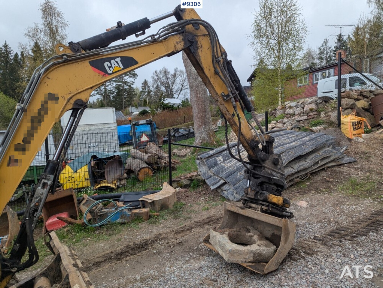 Mini excavator Cat 303.5E CR with tiltrotator and attachments (See Video) - Mini-ekskavators: foto 4 Mini excavator Cat 303.5E CR with tiltrotator and attachments (See Video) - Mini-ekskavators: foto 4