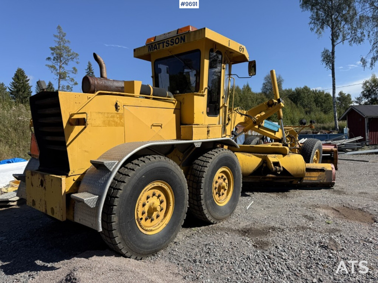 Motor Grader Mattsson NV 161 - Greiders: foto 4 Motor Grader Mattsson NV 161 - Greiders: foto 4