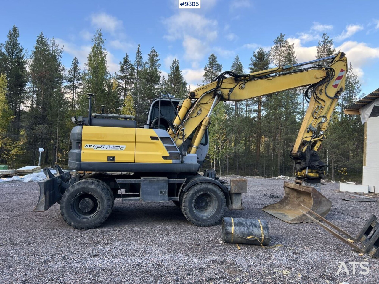 New Holland, MH-Plus-C Wheel excavator with excavation system, rotor, and grader bucket - Riteņu ekskavators: foto 3 New Holland, MH-Plus-C Wheel excavator with excavation system, rotor, and grader bucket - Riteņu ekskavators: foto 3