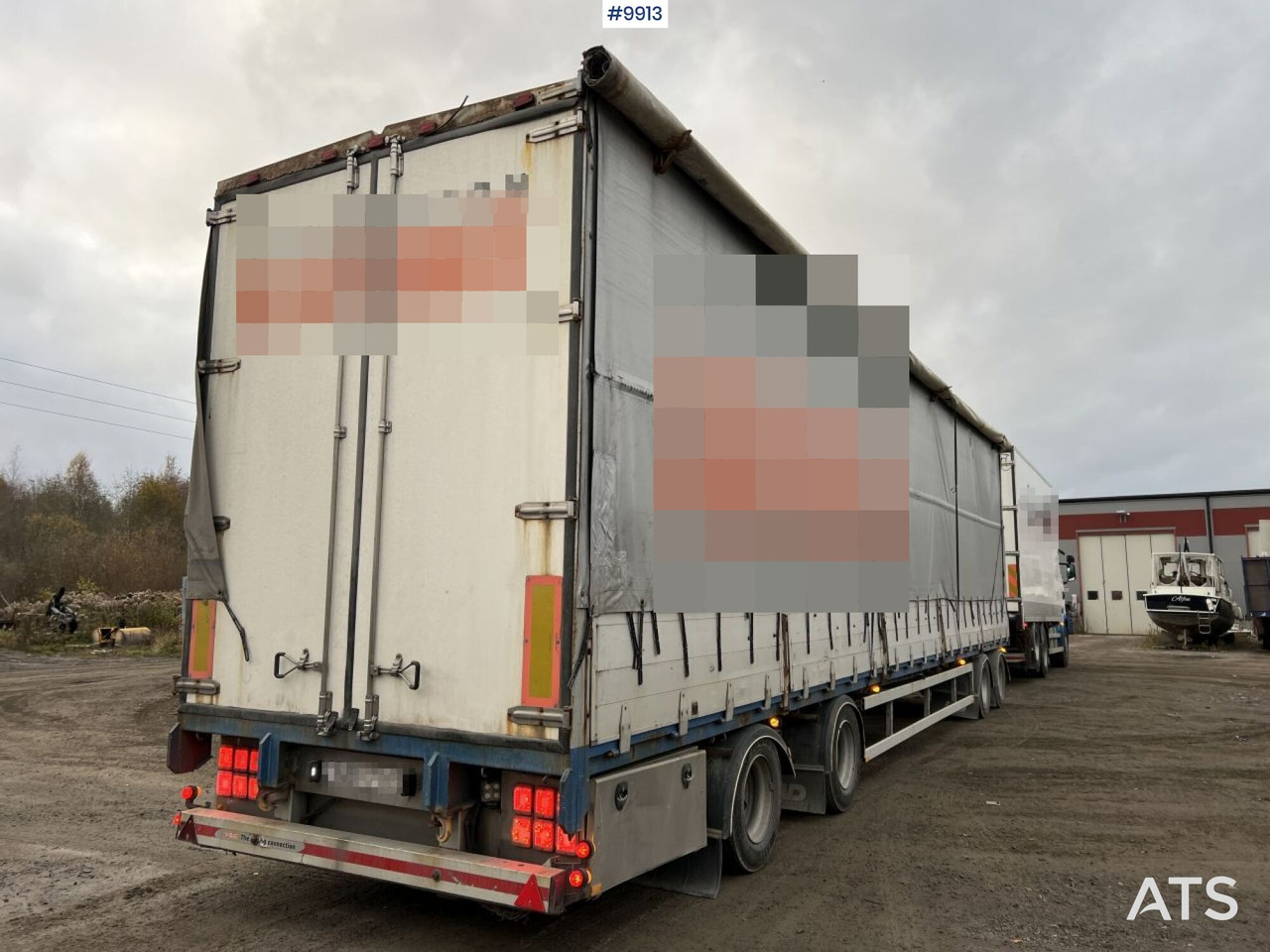 PARATOR SCV 18-20 Truck trailer with folding sides - Bortu piekabe/ Platforma: foto 4 PARATOR SCV 18-20 Truck trailer with folding sides - Bortu piekabe/ Platforma: foto 4