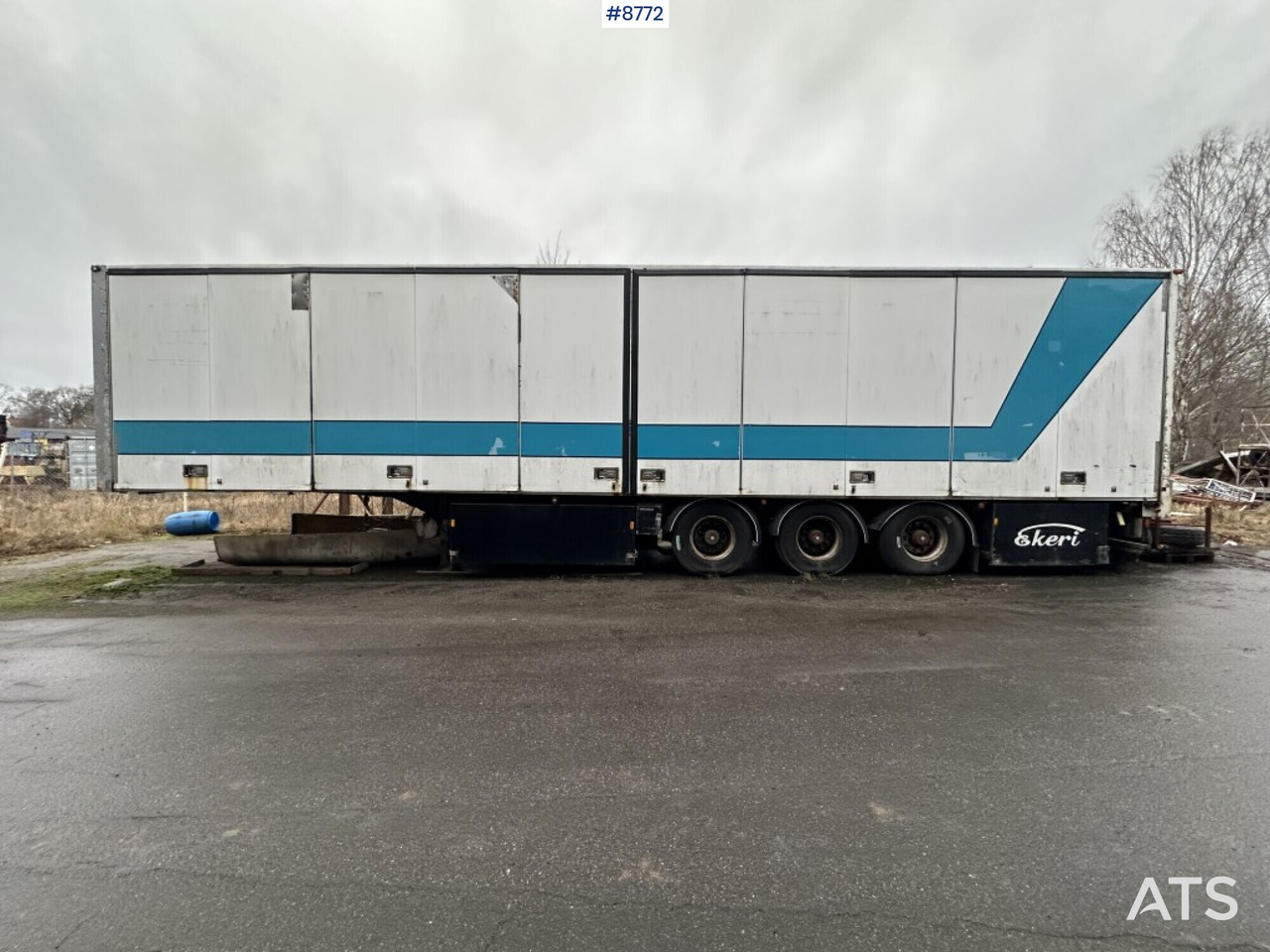 Refrigerated Trailer, Ekeri L-3 - Puspiekabe refrižerators: foto 2 Refrigerated Trailer, Ekeri L-3 - Puspiekabe refrižerators: foto 2