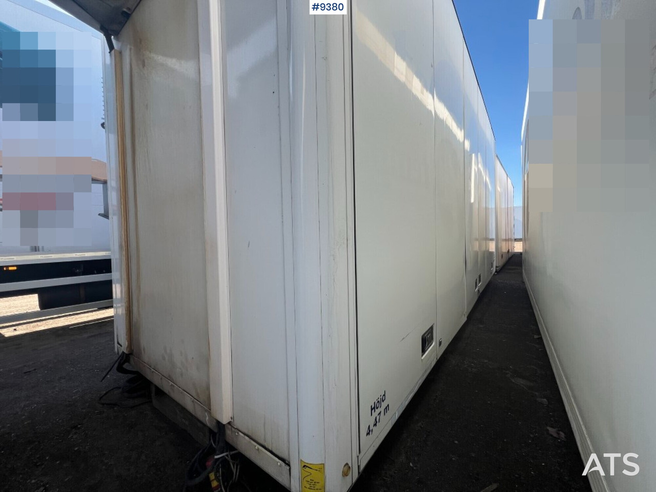 Refrigerated trailer cabinet Ekeri - Maināmā virsbūve - refrižerators: foto 3 Refrigerated trailer cabinet Ekeri - Maināmā virsbūve - refrižerators: foto 3