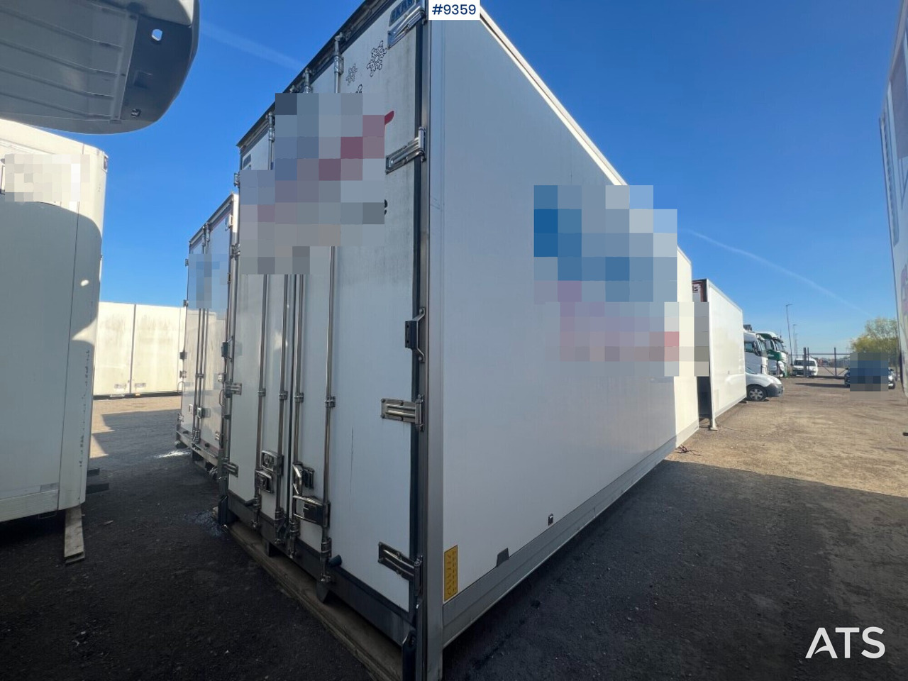 Refrigerated trailer cabinet SKAB - Maināmā virsbūve - refrižerators: foto 1 Refrigerated trailer cabinet SKAB - Maināmā virsbūve - refrižerators: foto 1