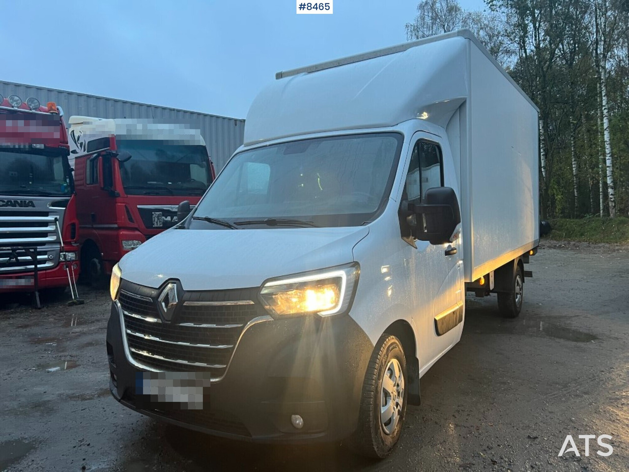 Renault master with tail lift - Furgons ar slēgtā virsbūve: foto 1 Renault master with tail lift - Furgons ar slēgtā virsbūve: foto 1
