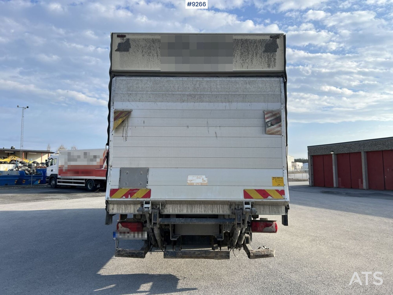 Kravas automašīna ar slēgto virsbūvi Scania P280 Van with tailgate lift: foto 10