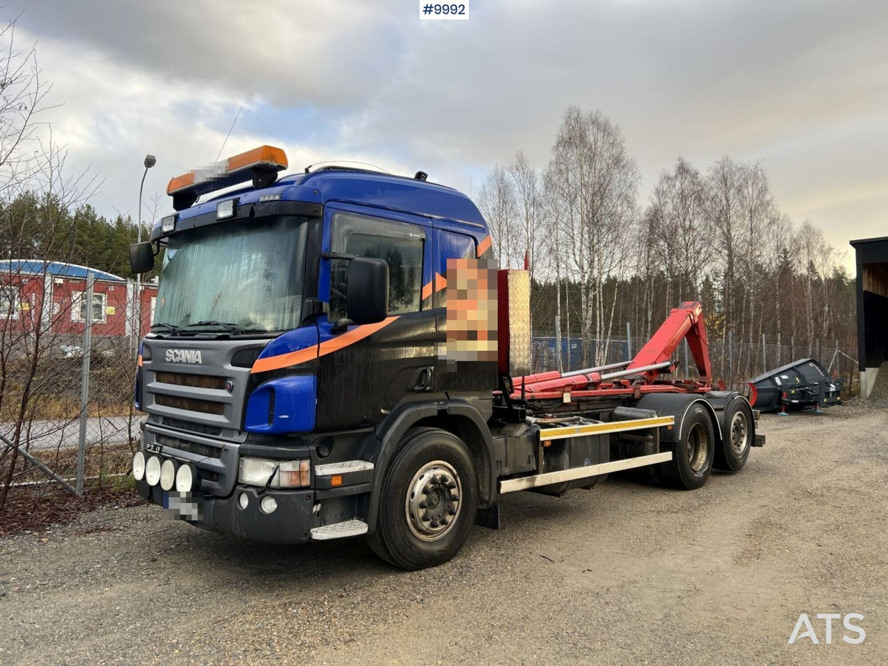 Scania P380 Hook truck - Pacēlājs ar āķi: foto 1 Scania P380 Hook truck - Pacēlājs ar āķi: foto 1