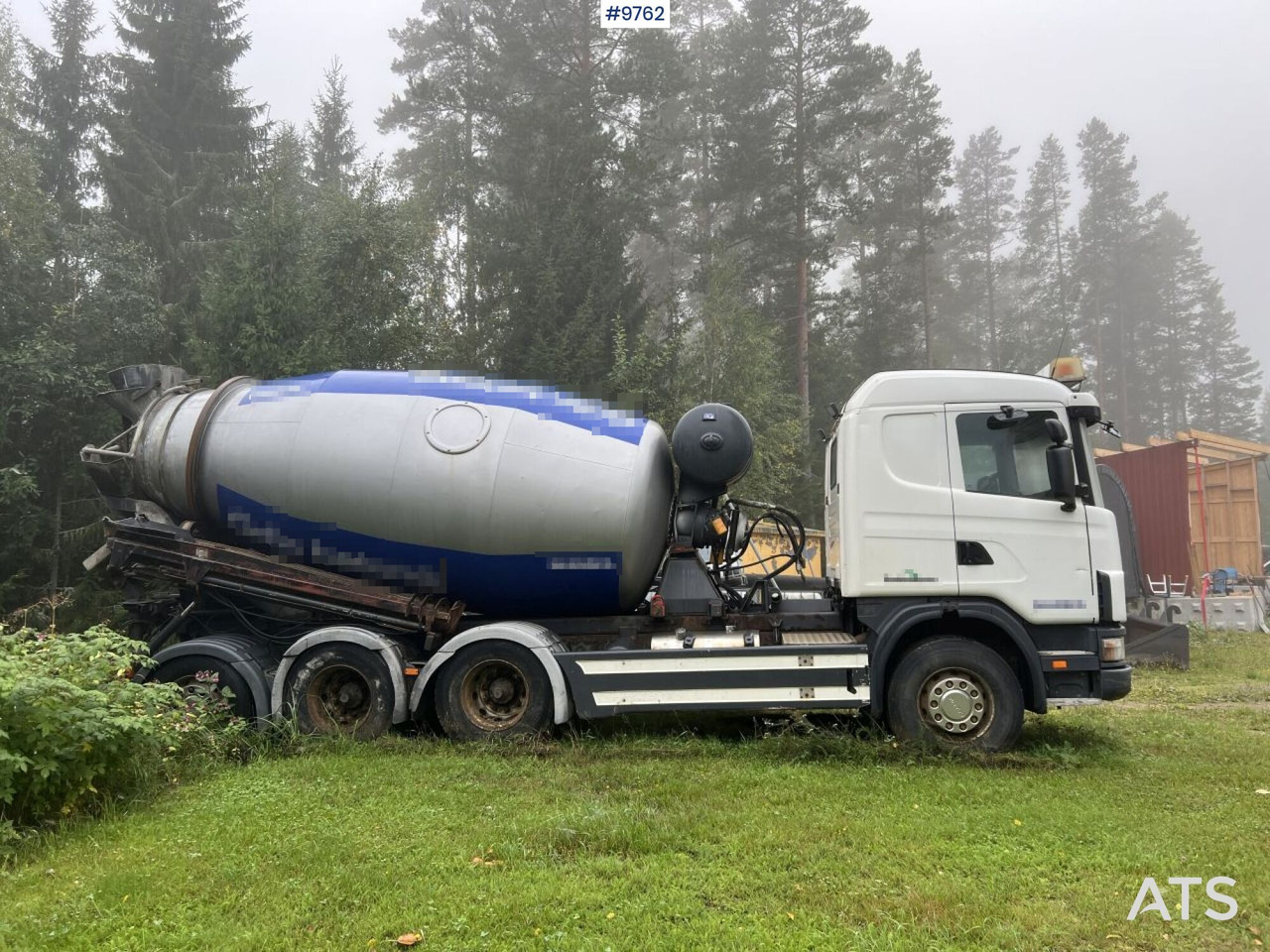 Scania R124 Tridem Concrete Truck - Betonvedējs: foto 3 Scania R124 Tridem Concrete Truck - Betonvedējs: foto 3