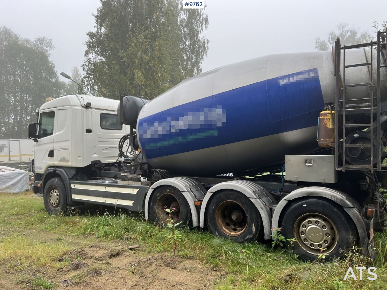 Scania R124 Tridem Concrete Truck - Betonvedējs: foto 4 Scania R124 Tridem Concrete Truck - Betonvedējs: foto 4