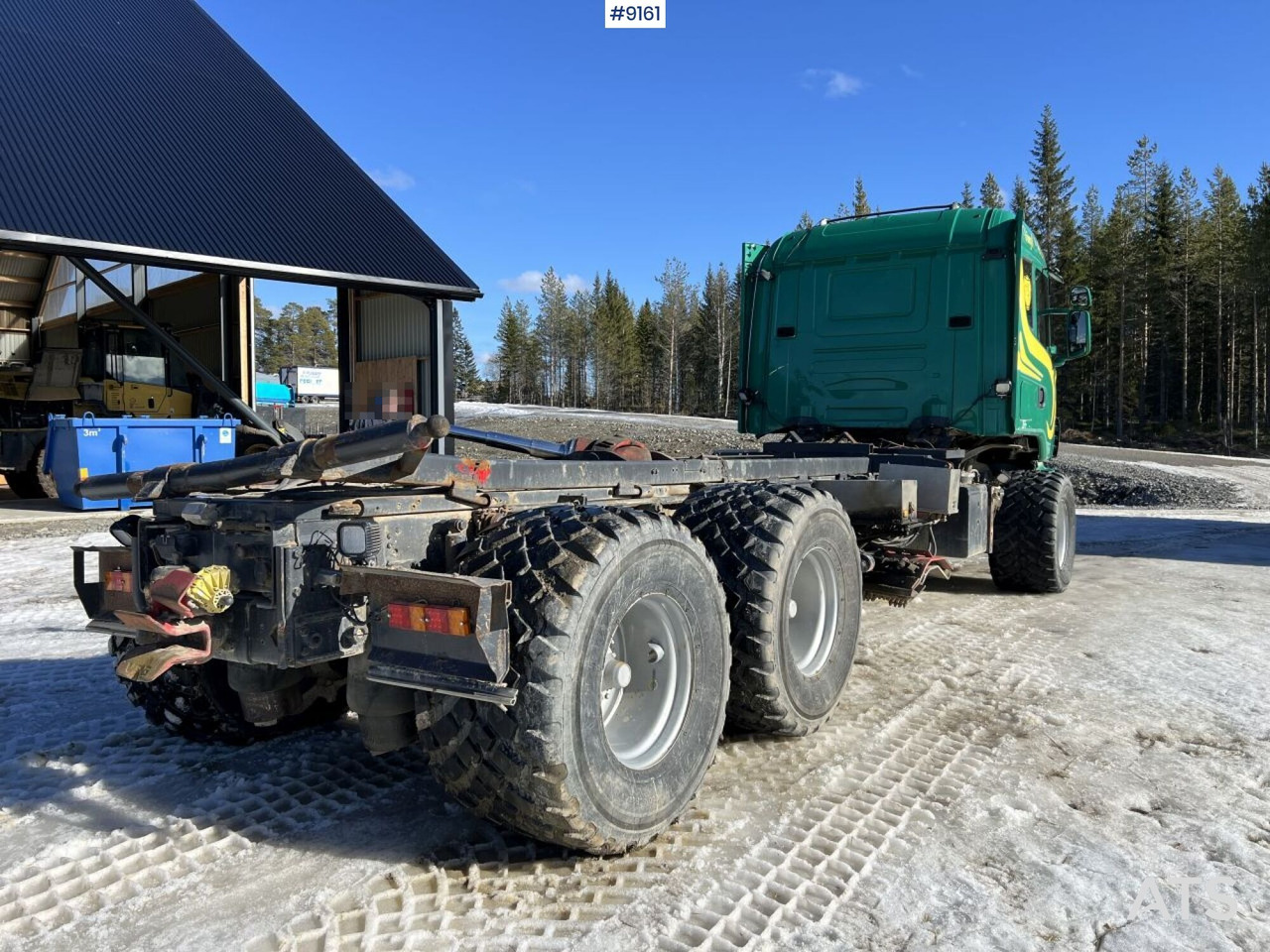 Scania R124 with cameleont quick lock, underbite and plow attachments - Šasija kravas automašīna: foto 4 Scania R124 with cameleont quick lock, underbite and plow attachments - Šasija kravas automašīna: foto 4