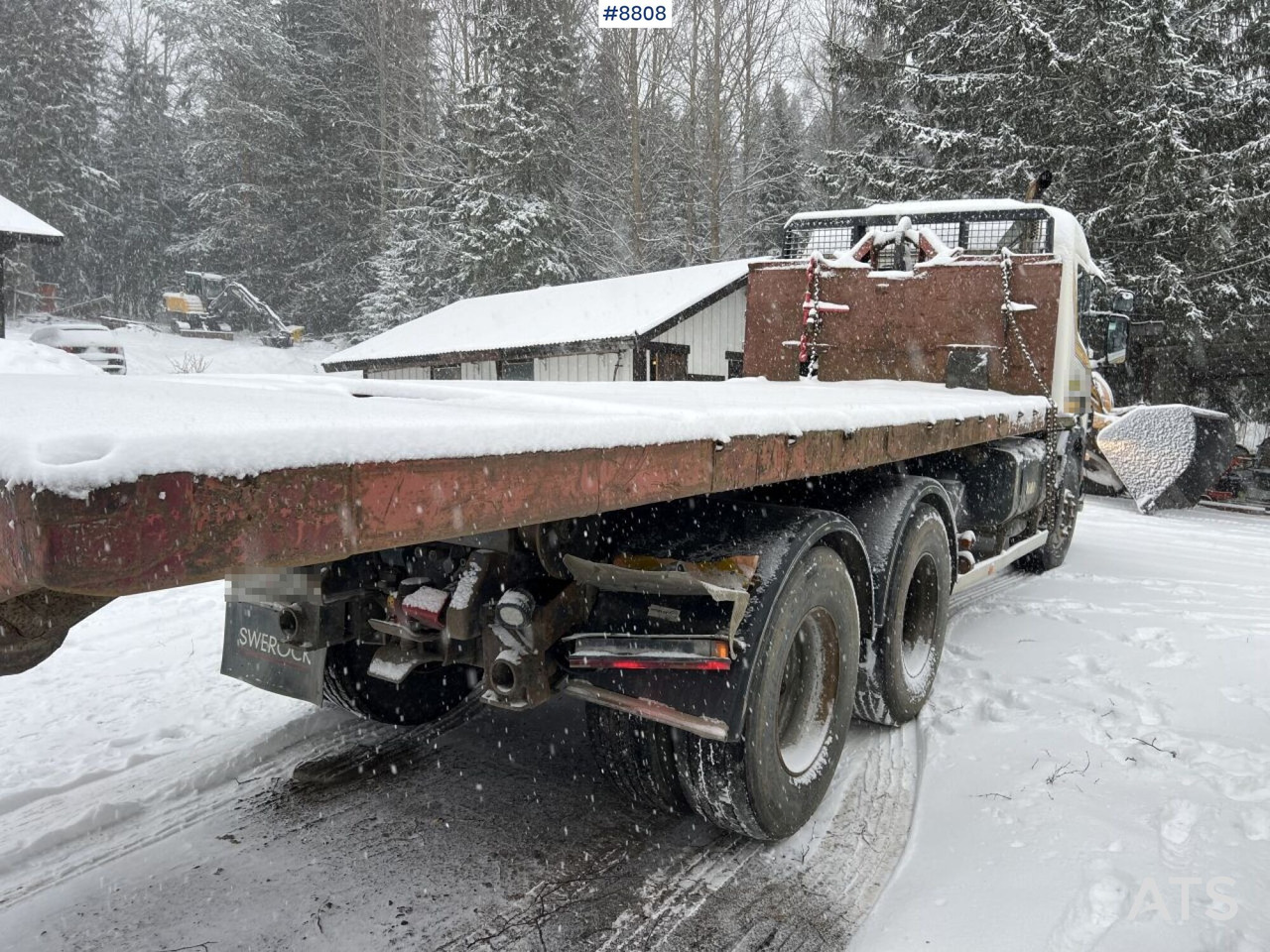 Scania R124GB with plow mount and underbite - Pacēlājs ar āķi: foto 4 Scania R124GB with plow mount and underbite - Pacēlājs ar āķi: foto 4