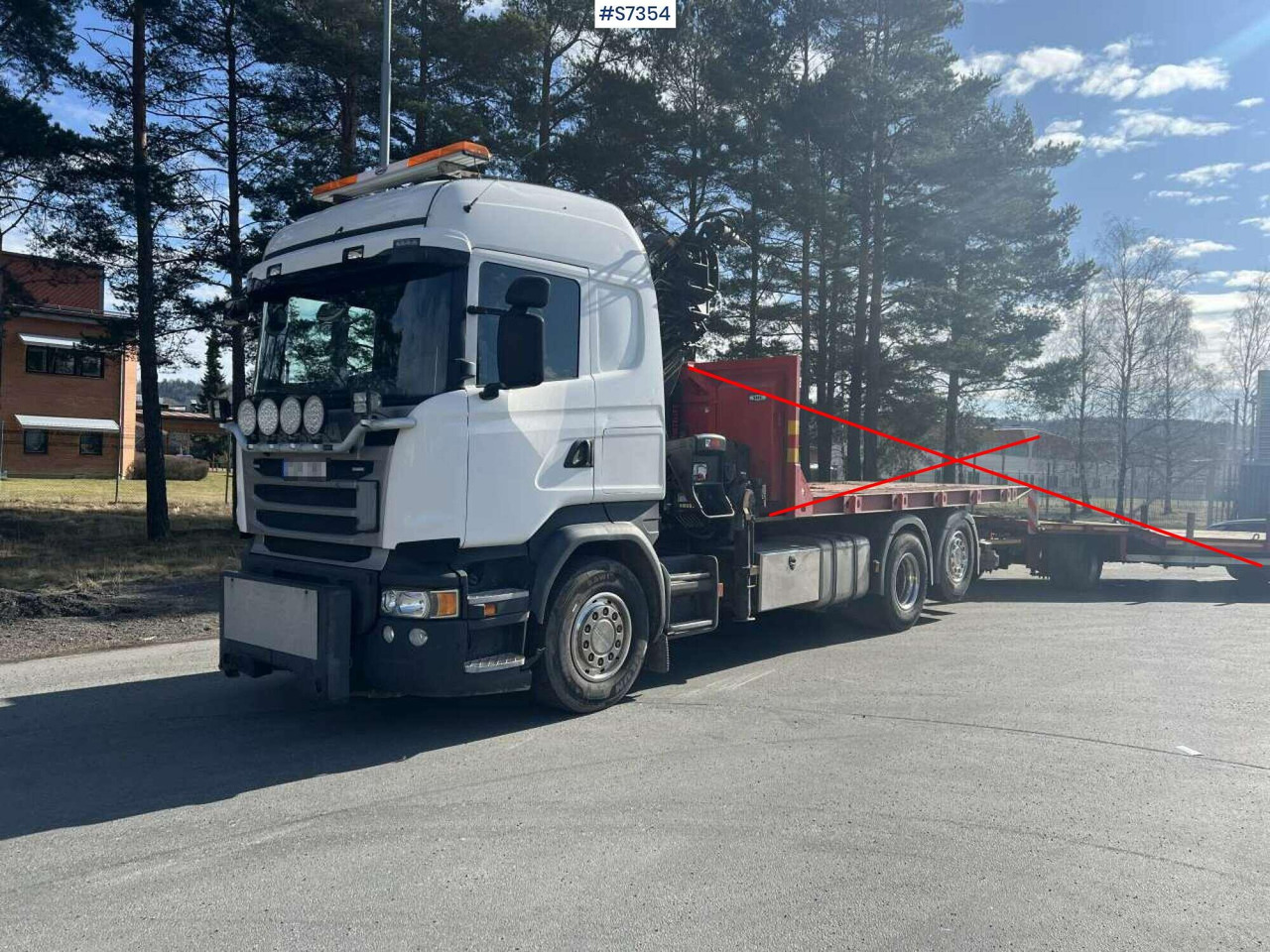 Scania R410 LB 6x2 Crane truck with Hiab crane and multilift axle - Pacēlājs ar āķi, Kravas auto ar manipulatoru: foto 1 Scania R410 LB 6x2 Crane truck with Hiab crane and multilift axle - Pacēlājs ar āķi, Kravas auto ar manipulatoru: foto 1