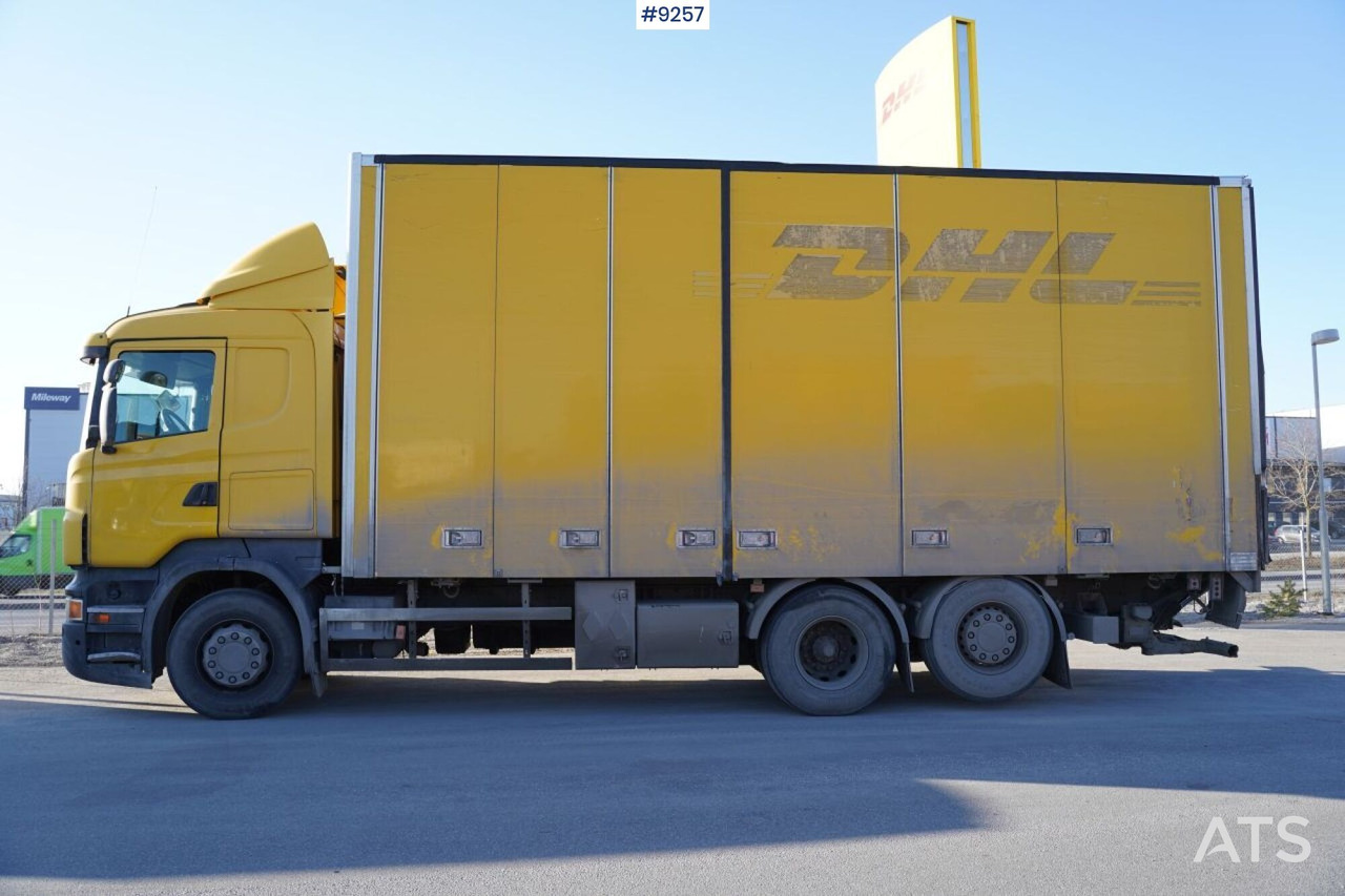 Scania R420 6x2 Box truck (SEE VIDEO) - Kravas automašīna ar slēgto virsbūvi: foto 2 Scania R420 6x2 Box truck (SEE VIDEO) - Kravas automašīna ar slēgto virsbūvi: foto 2