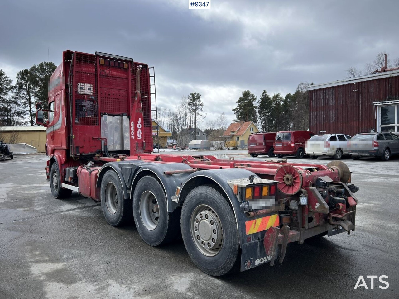 Scania R500 Tridem Hooklift (VIDEO) - Pacēlājs ar āķi: foto 4 Scania R500 Tridem Hooklift (VIDEO) - Pacēlājs ar āķi: foto 4
