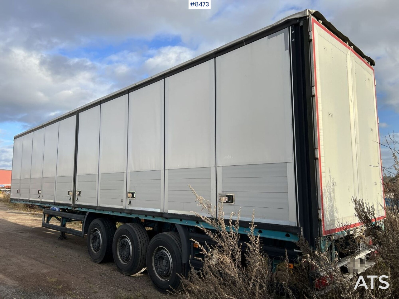 Scania ST37 Trailer with openable side - Tenta puspiekabe: foto 3 Scania ST37 Trailer with openable side - Tenta puspiekabe: foto 3