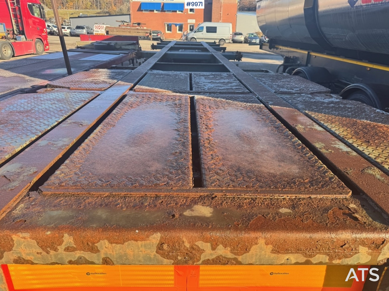 Schweriner CS40 container chassis. - Puspiekabe šasija: foto 4 Schweriner CS40 container chassis. - Puspiekabe šasija: foto 4