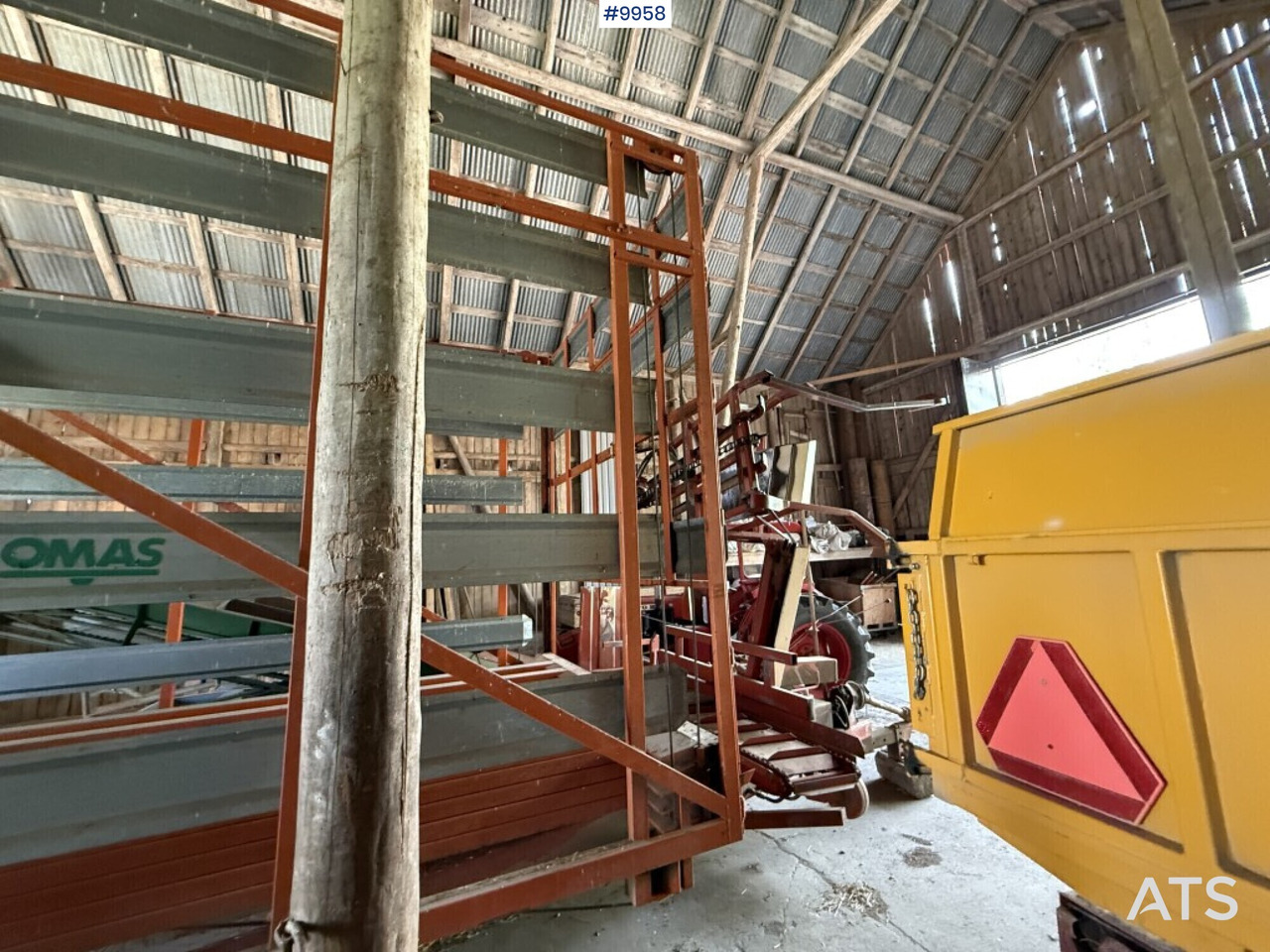 Self-loading trailer small bale Omas CB170 S - Lopbarības sagatavošanas tehnika, Piekabe: foto 4 Self-loading trailer small bale Omas CB170 S - Lopbarības sagatavošanas tehnika, Piekabe: foto 4