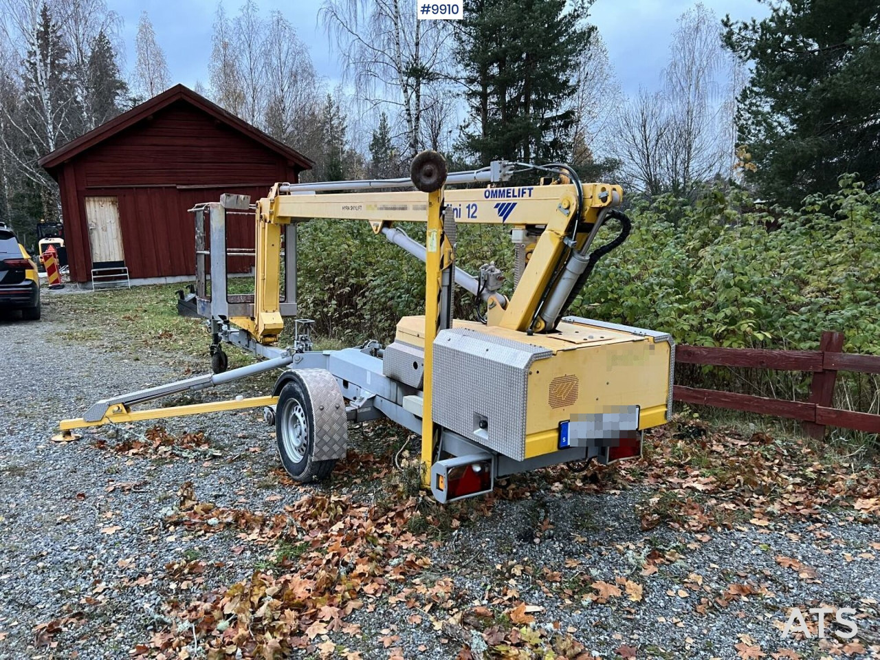 Skylift - Omme Mini-12 - Paceļamais grozs ar dīsteli: foto 4 Skylift - Omme Mini-12 - Paceļamais grozs ar dīsteli: foto 4