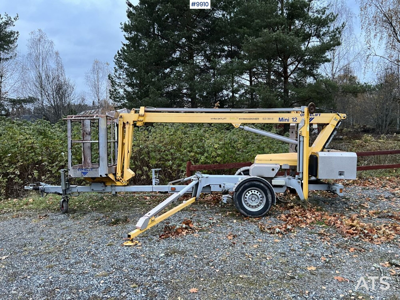 Skylift - Omme Mini-12 - Paceļamais grozs ar dīsteli: foto 2 Skylift - Omme Mini-12 - Paceļamais grozs ar dīsteli: foto 2
