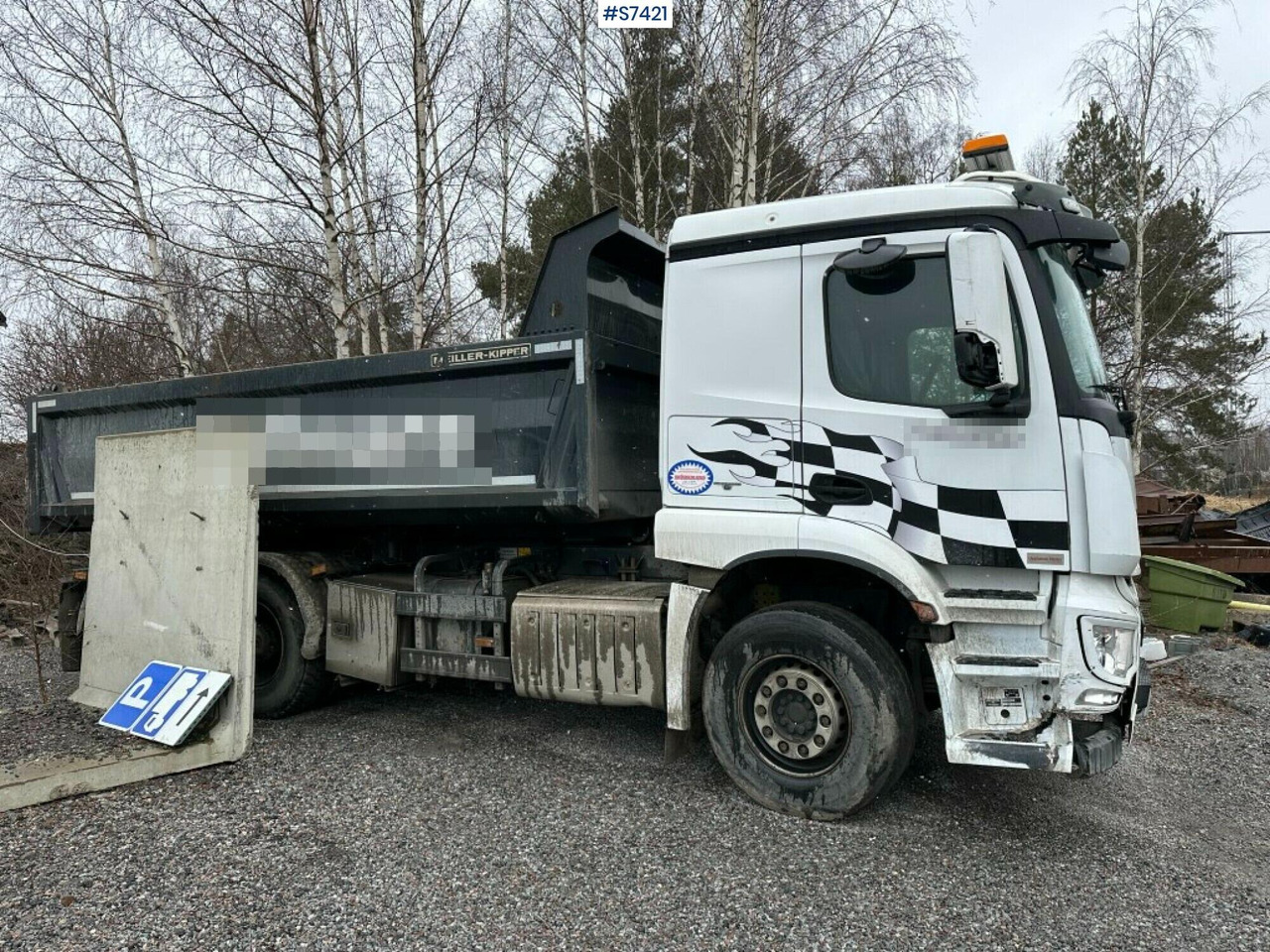 TIPPER TRUCK, MERCEDES-BENZ AROCS - Kravas automašīna pašizgāzējs: foto 4 TIPPER TRUCK, MERCEDES-BENZ AROCS - Kravas automašīna pašizgāzējs: foto 4