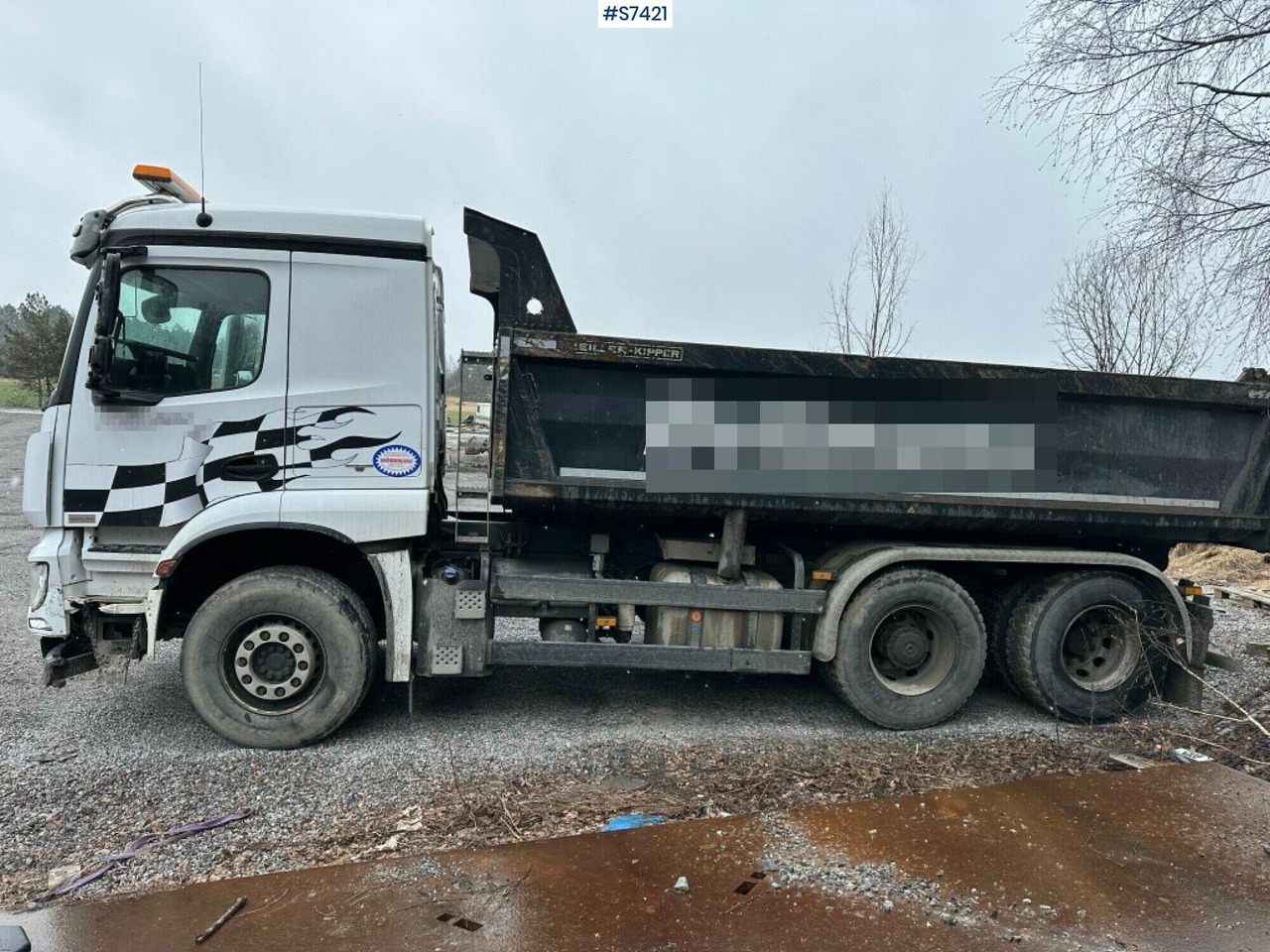 TIPPER TRUCK, MERCEDES-BENZ AROCS - Kravas automašīna pašizgāzējs: foto 2 TIPPER TRUCK, MERCEDES-BENZ AROCS - Kravas automašīna pašizgāzējs: foto 2