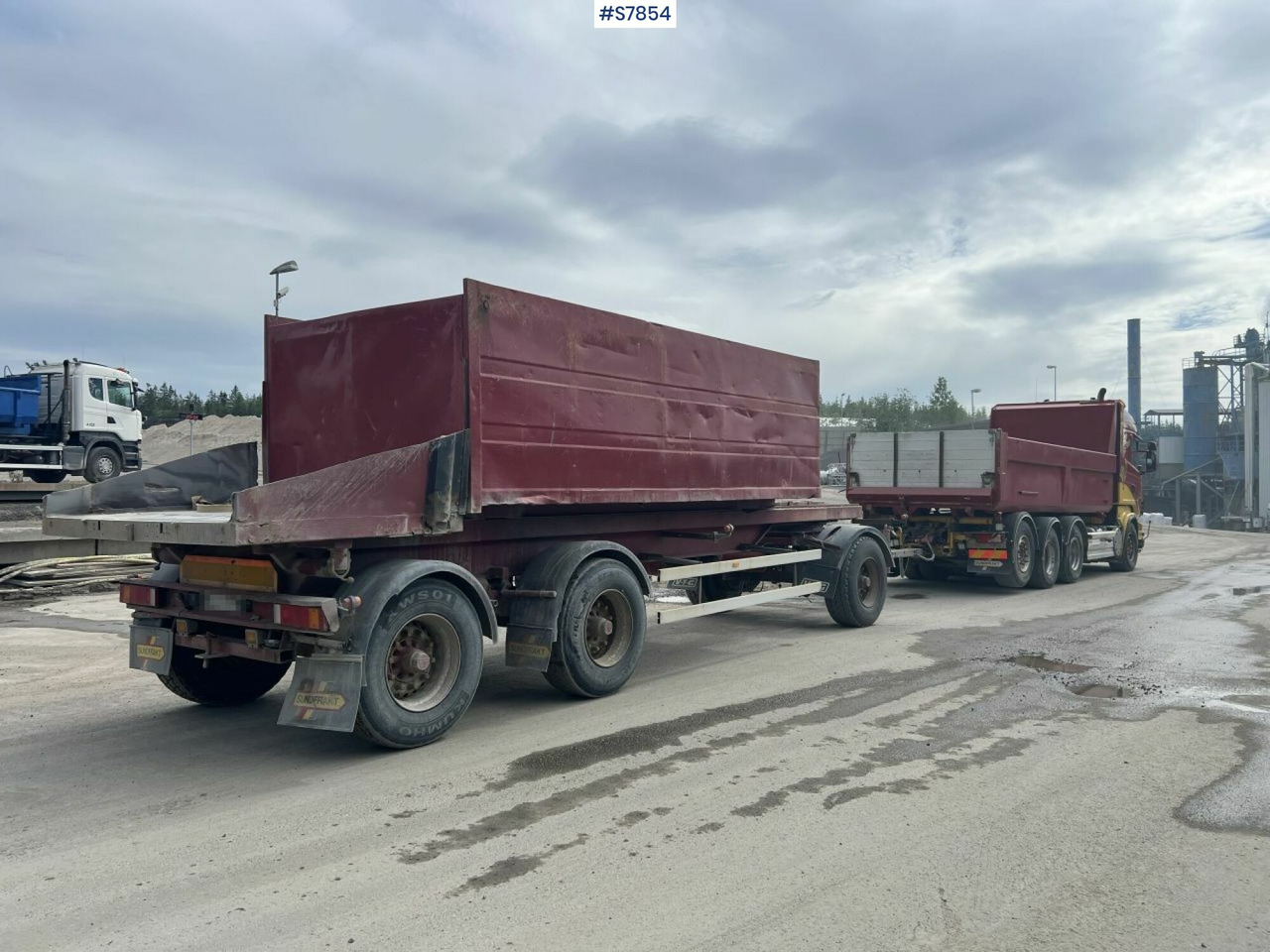 Tipper Truck Scania R500 with side tipper and ORY T 10 Tipper trailer - Kravas automašīna pašizgāzējs, Piekabe pašizgāzējs: foto 4 Tipper Truck Scania R500 with side tipper and ORY T 10 Tipper trailer - Kravas automašīna pašizgāzējs, Piekabe pašizgāzējs: foto 4