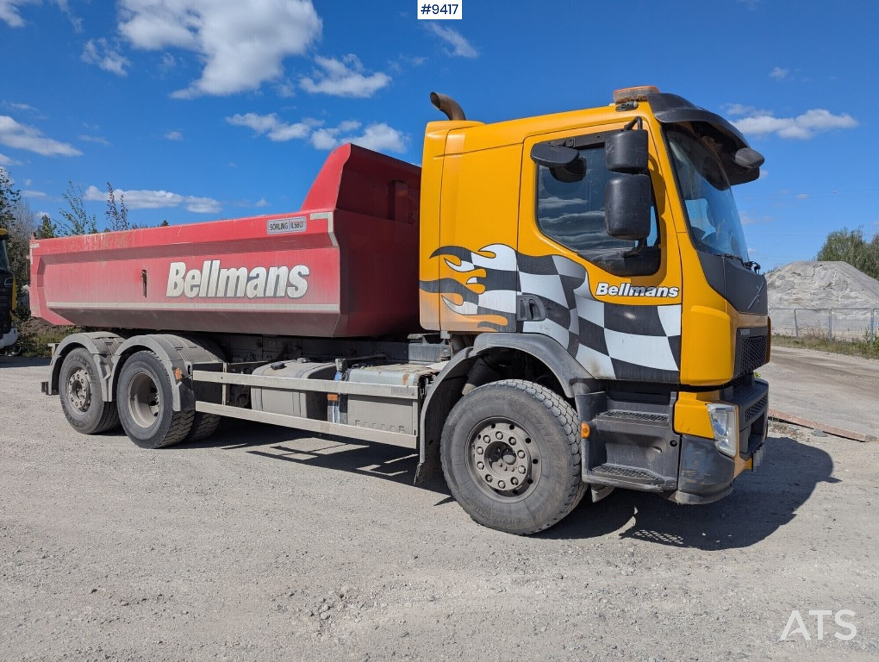 Tipper Truck Volvo FE 6X2 - Kravas automašīna pašizgāzējs: foto 2 Tipper Truck Volvo FE 6X2 - Kravas automašīna pašizgāzējs: foto 2
