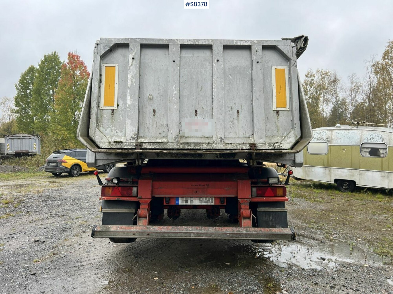 Tipper trailer, Fruehauf TP-87, 4-axles, Dump body Benalu - Piekabe pašizgāzējs: foto 4 Tipper trailer, Fruehauf TP-87, 4-axles, Dump body Benalu - Piekabe pašizgāzējs: foto 4