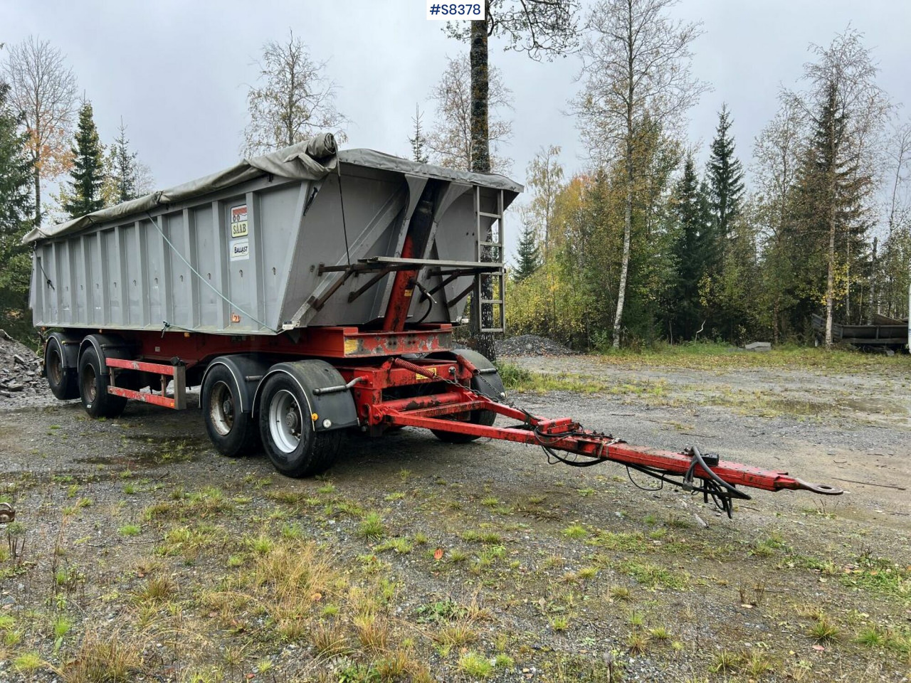Tipper trailer, Fruehauf TP-87, 4-axles, Dump body Benalu - Piekabe pašizgāzējs: foto 1 Tipper trailer, Fruehauf TP-87, 4-axles, Dump body Benalu - Piekabe pašizgāzējs: foto 1