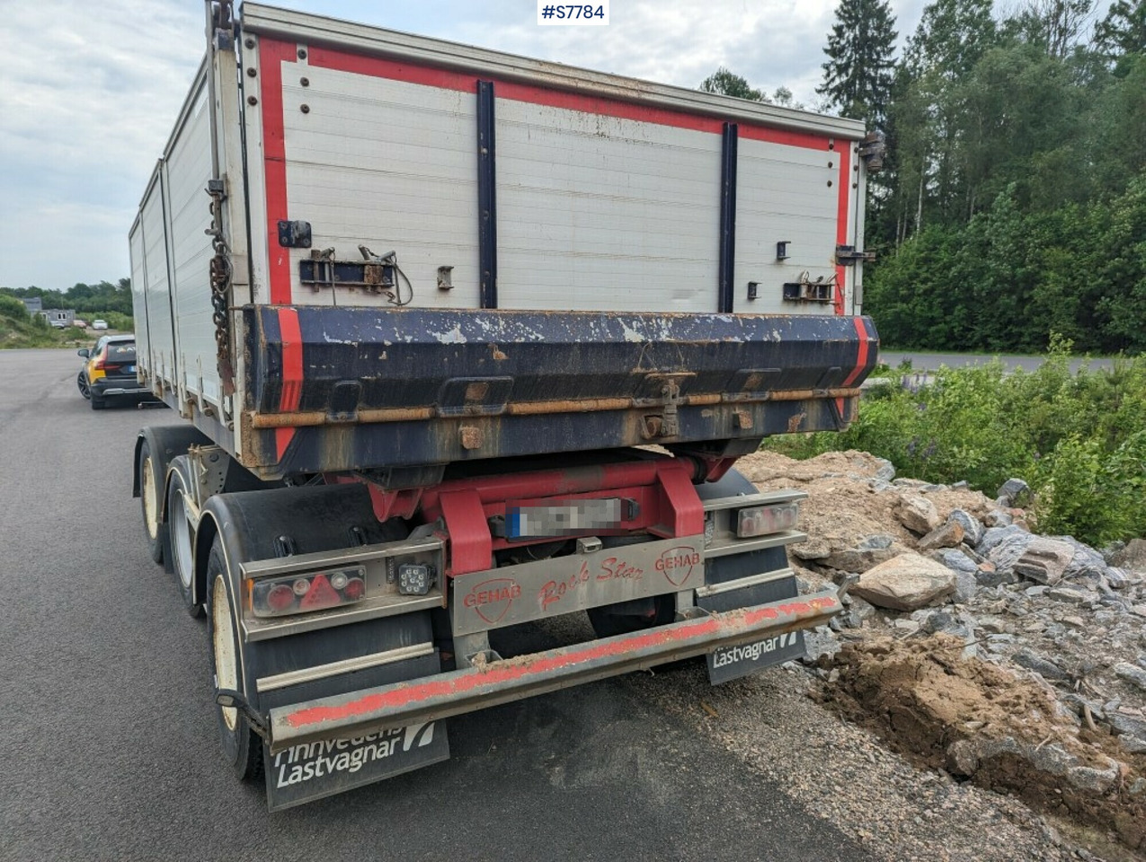 Piekabe pašizgāzējs Tipper trailer GEHAB 3-axlat: foto 7