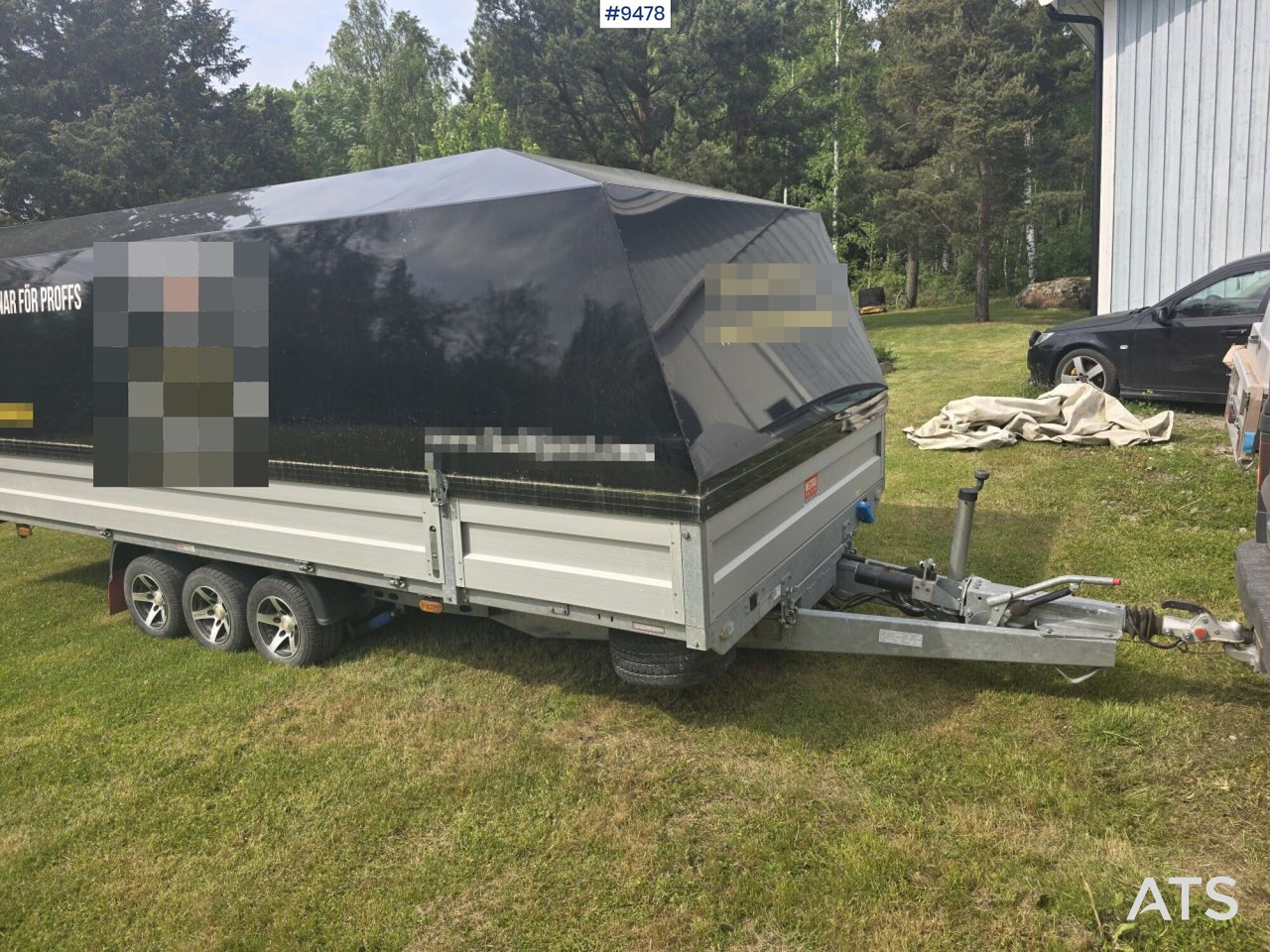 Trailer Agados Adam 15 with tipper and winch - Piekabe pašizgāzējs: foto 4 Trailer Agados Adam 15 with tipper and winch - Piekabe pašizgāzējs: foto 4