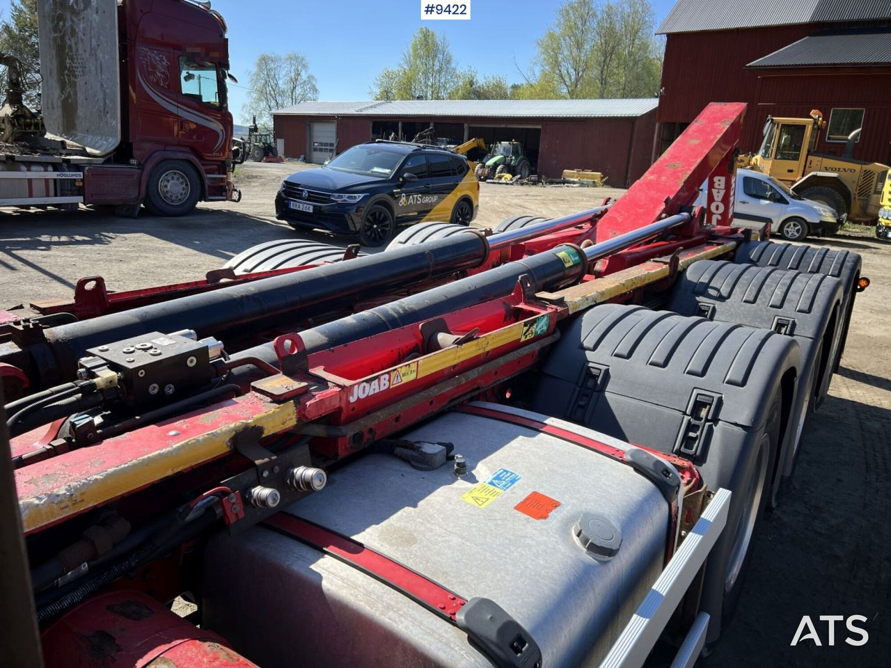 Tridem Hooklift Truck Scania G490 with plow brackets - Pacēlājs ar āķi: foto 5 Tridem Hooklift Truck Scania G490 with plow brackets - Pacēlājs ar āķi: foto 5