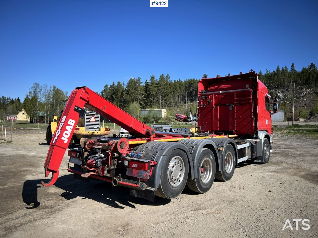 Tridem Hooklift Truck Scania G490 with plow brackets - Pacēlājs ar āķi: foto 3 Tridem Hooklift Truck Scania G490 with plow brackets - Pacēlājs ar āķi: foto 3