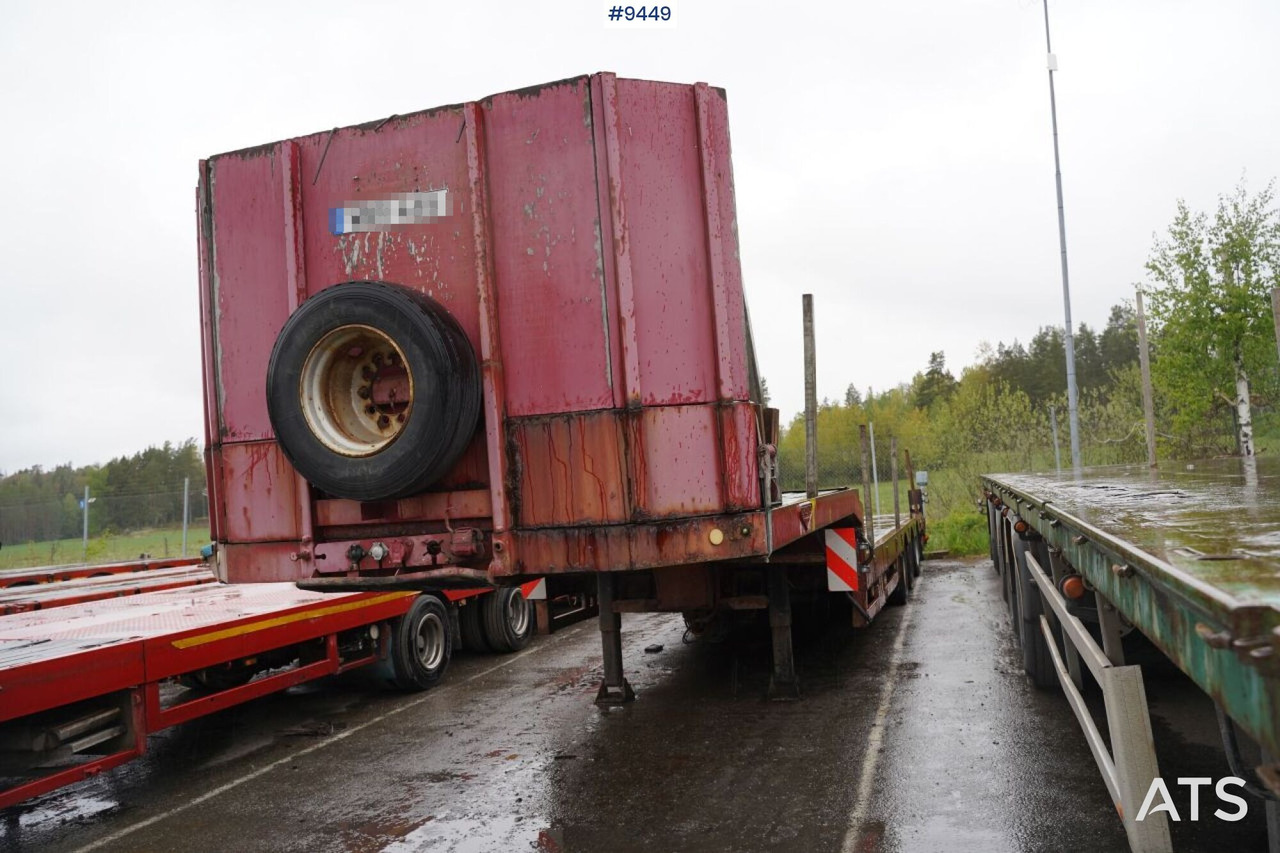 Trombon trailer BROSHUIS E-2190/27 - Piekabe zema profila platforma: foto 4 Trombon trailer BROSHUIS E-2190/27 - Piekabe zema profila platforma: foto 4