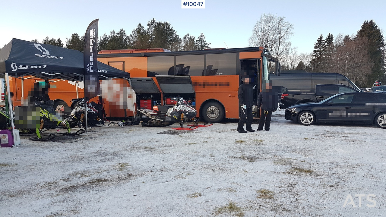 VOLVO B10M-70B Motorhome / Snowmobile bus with rear lift - Auto kemperis: foto 2 VOLVO B10M-70B Motorhome / Snowmobile bus with rear lift - Auto kemperis: foto 2