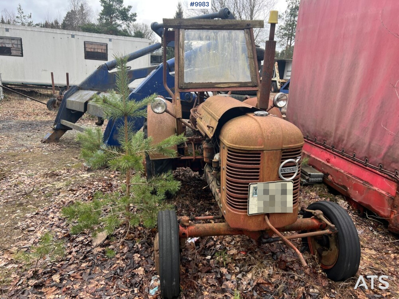 VOLVO BM T22 Reparation object - Traktors: foto 2 VOLVO BM T22 Reparation object - Traktors: foto 2