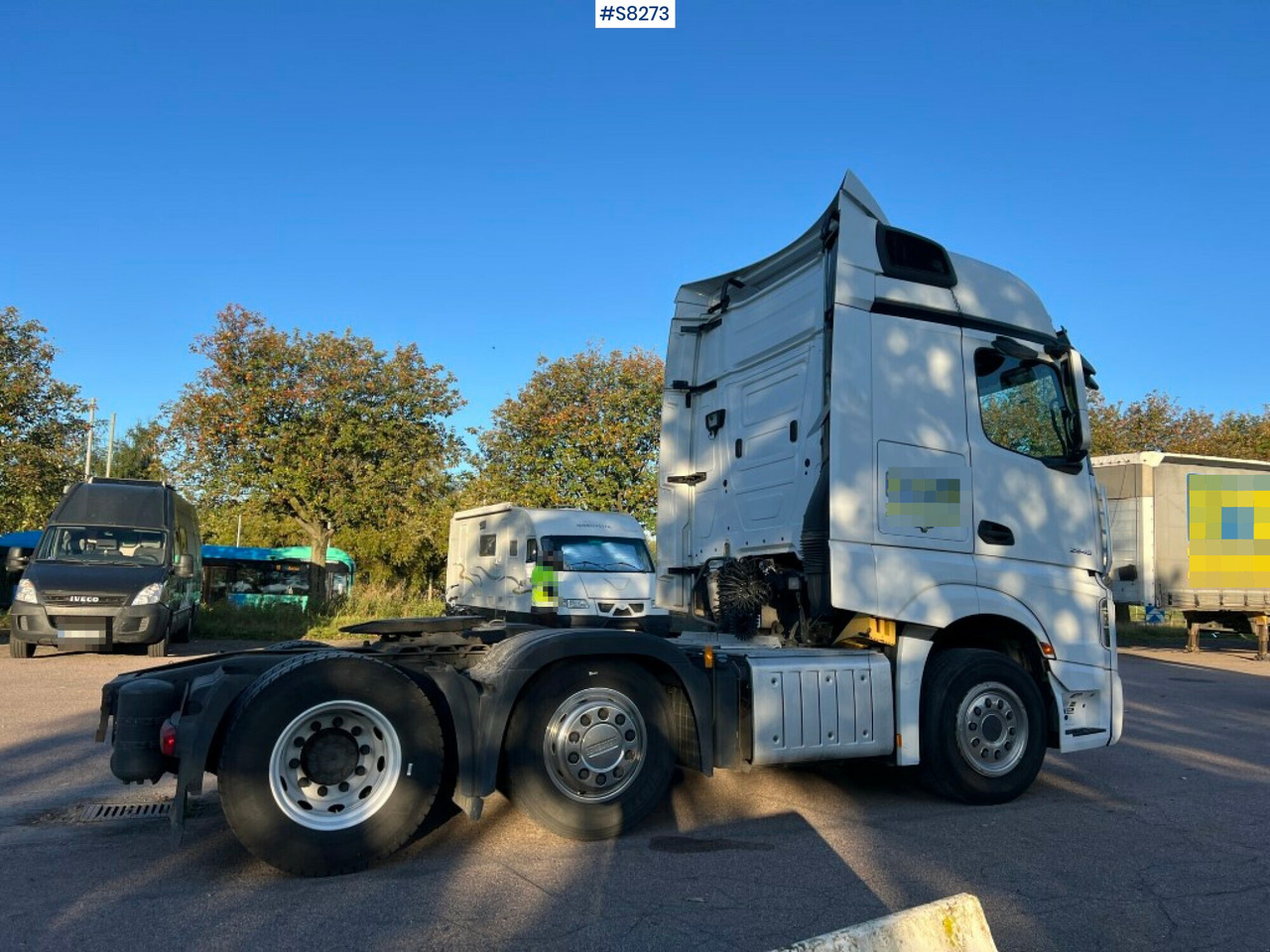 Vilcējs Tractor unit Mercedes-Benz ACTROS Pusher: foto 9