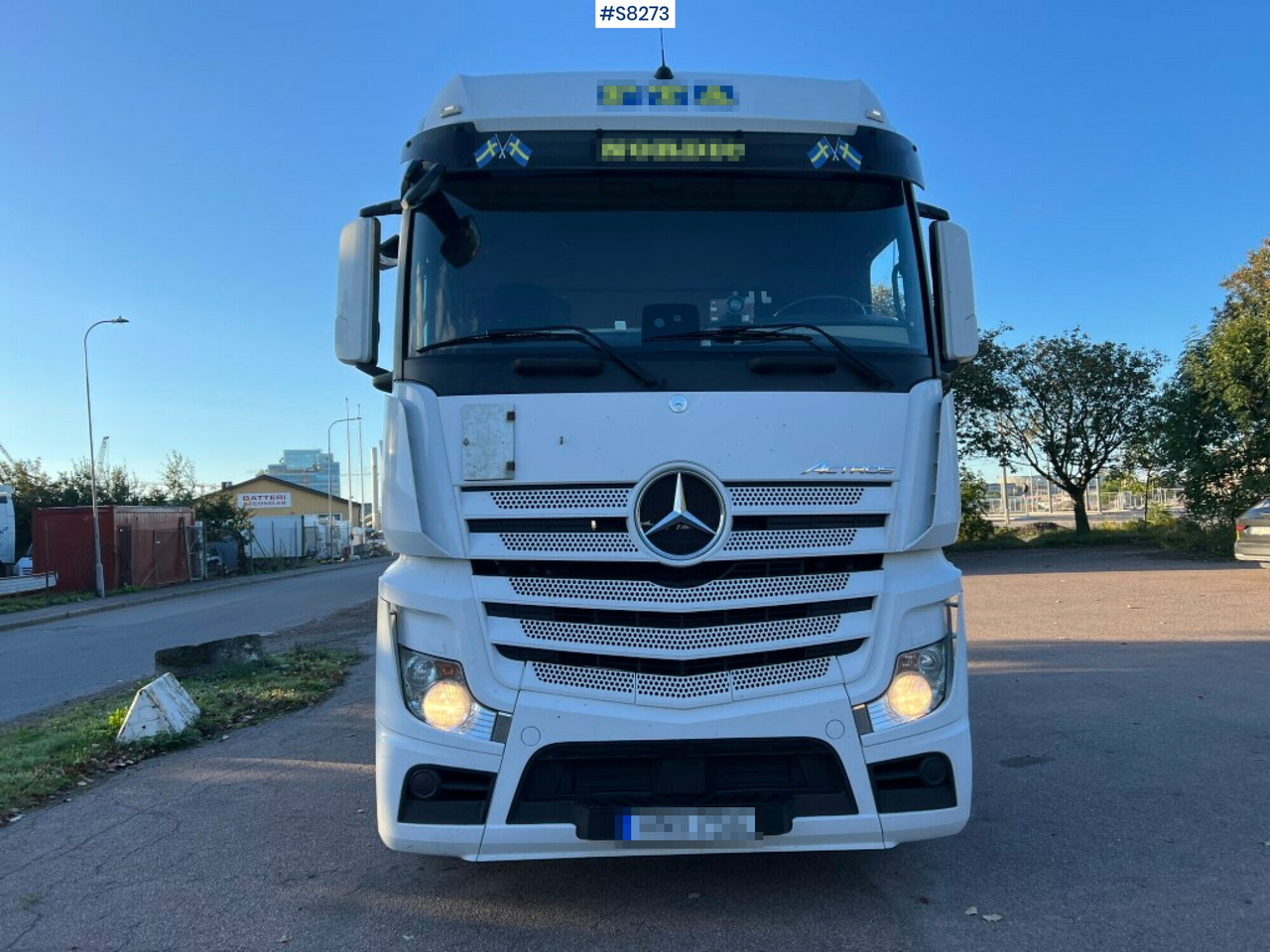 Vilcējs Tractor unit Mercedes-Benz ACTROS Pusher: foto 12