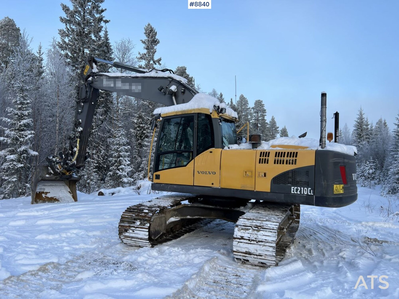 Volvo EC 210 CL crawler excavator (VIDEO) - Kāpurķēžu ekskavators: foto 2 Volvo EC 210 CL crawler excavator (VIDEO) - Kāpurķēžu ekskavators: foto 2