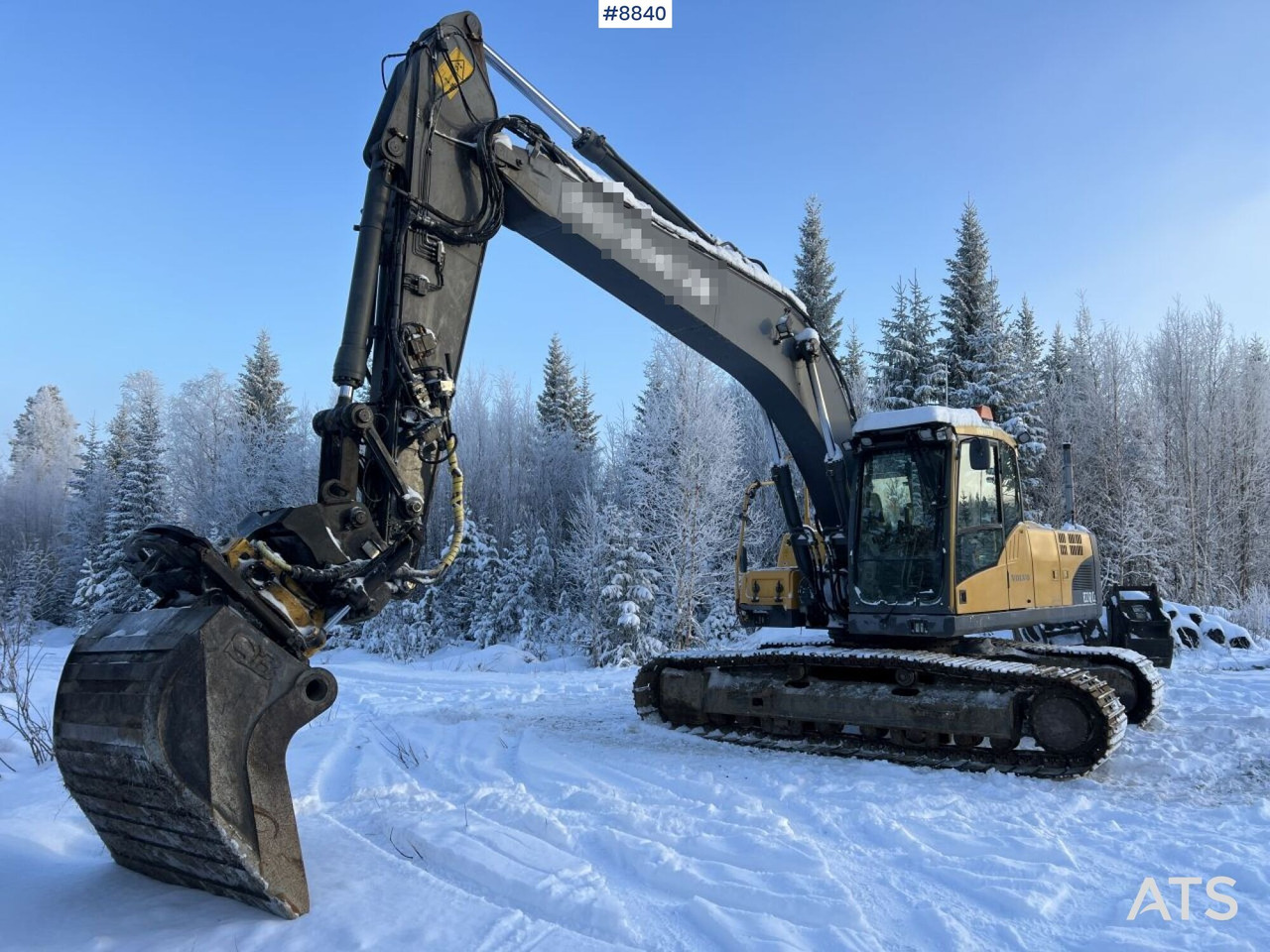 Volvo EC 210 CL crawler excavator (VIDEO) - Kāpurķēžu ekskavators: foto 1 Volvo EC 210 CL crawler excavator (VIDEO) - Kāpurķēžu ekskavators: foto 1