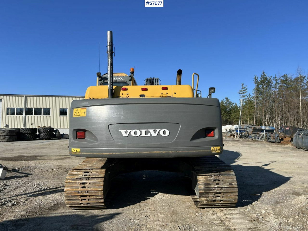 Volvo EC210 BLC Excavator with digging system - Ekskavators: foto 4 Volvo EC210 BLC Excavator with digging system - Ekskavators: foto 4