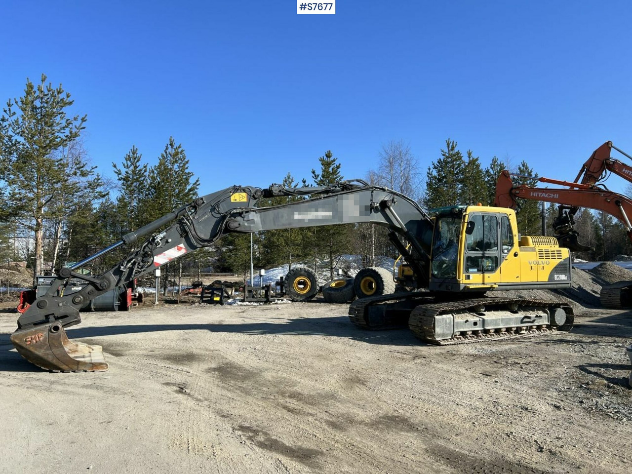 Volvo EC210 BLC Excavator with digging system - Ekskavators: foto 1 Volvo EC210 BLC Excavator with digging system - Ekskavators: foto 1